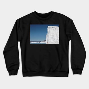 Kayaking whith icebergs (Disko bay) Crewneck Sweatshirt